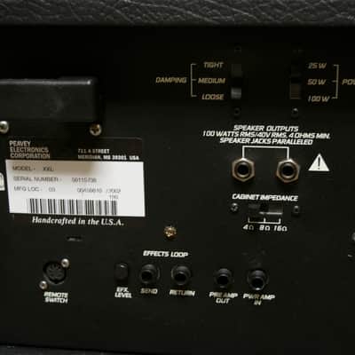 Peavey XXL 3-Channel 100W Guitar Amplifier Head image 9