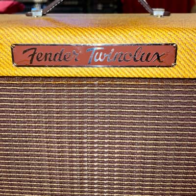 GASLIGHT ANTHEM - Fender EC Twinolux Eric Clapton Signature 40-Watt 2x12" Guitar Combo 2012 - 2016 - Tweed image 2