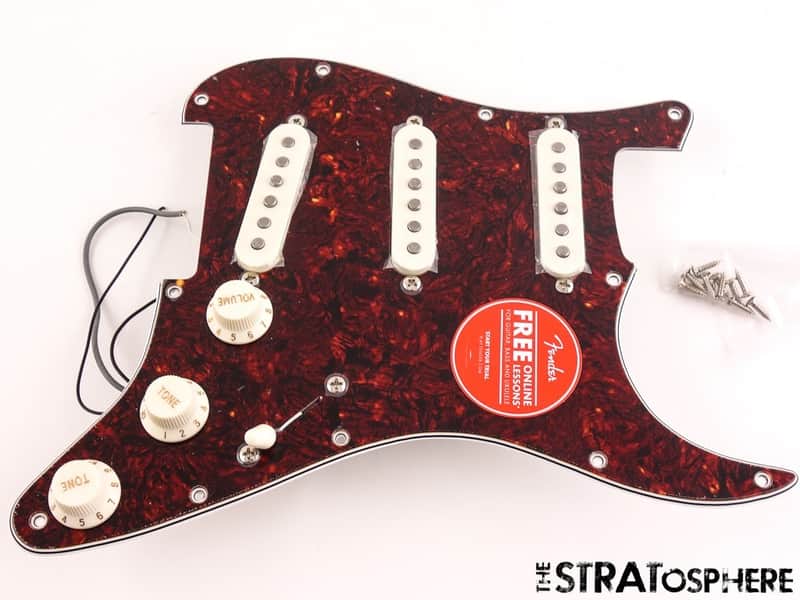 Fender Squier Classic Vibe 70s Strat LOADED PICKGUARD, Alnico Pickups Tortoise. image 1