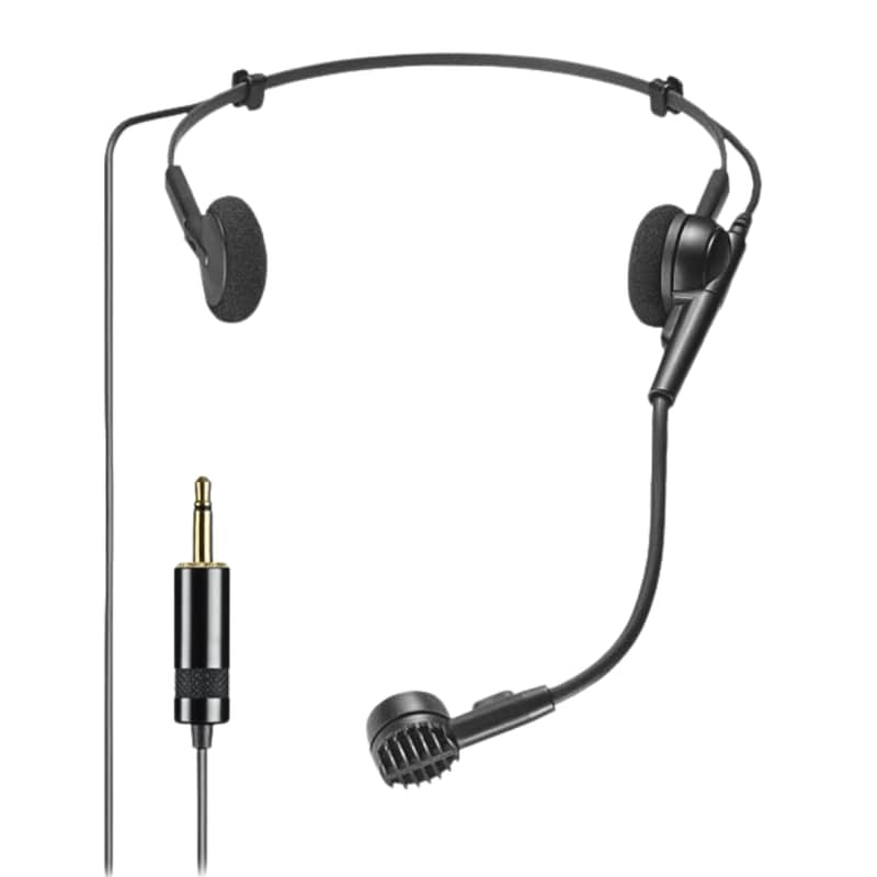 Audio-Technica PRO 8HEmW Hypercardioid Dynamic Headworn Microphone - 1/4 3.5mm Jack image 1