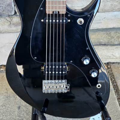 Aria Pro II J-B’tone Electric Baritone Guitar-Black image 4