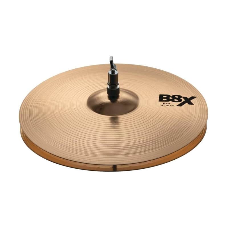 Sabian B8X 14-Inch Hi-Hat Cymbals image 1