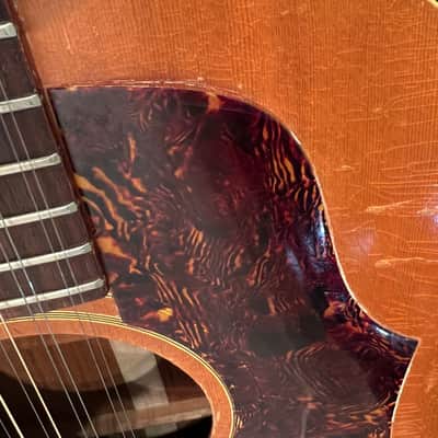 Gibson B-45-12 12 String Acoustic Guitar 1968 Natural image 17