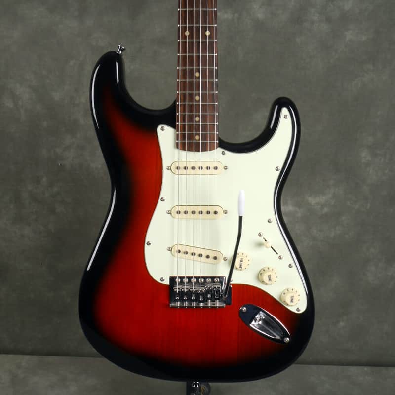 Jim Deacon S-Style Electric Guitar - Red Burst - 2nd Hand image 1