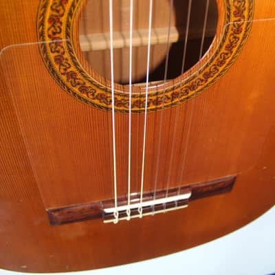 Used 2002 Francisco Navarro Flamenco Blanca Guitar image 5