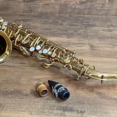 Vintage Early Toneking Saxophone/ Almost 80 Years Old/ Good Condition/ Made in Czechoslovakia/ Working Well/ Free Shipping/ image 14