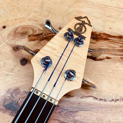 Alembic Epic 4 Fretless Electric Bass Guitar image 3