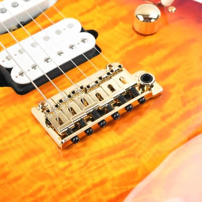 Suhr Standard Custom Carve Top Aged Cherry Burst image 7