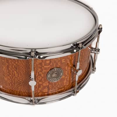 Old Star Drum Co. Leopardwood Stave Snare 2023 - High Gloss image 4