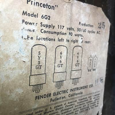 1964 Fender Princeton Tuxedo amp image 6