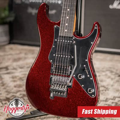 Suhr Pete Thorn Custom HSS Electric Guitar - Red Sparkle image 1