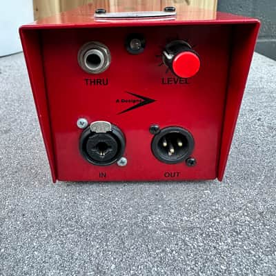 A-Designs Audio REDDI Tube Direct Box 2010s - Red image 2
