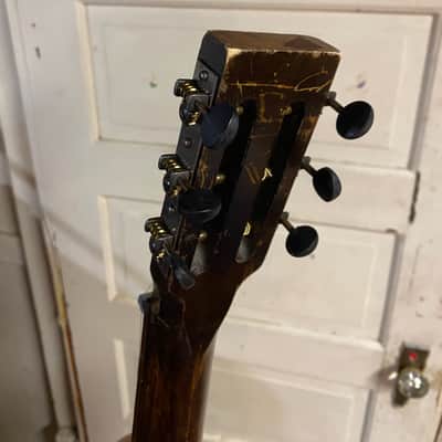 R.S. Williams built RARE "Wandering Cowboy" 1950s stencil guitar Hensel made in Canada image 12