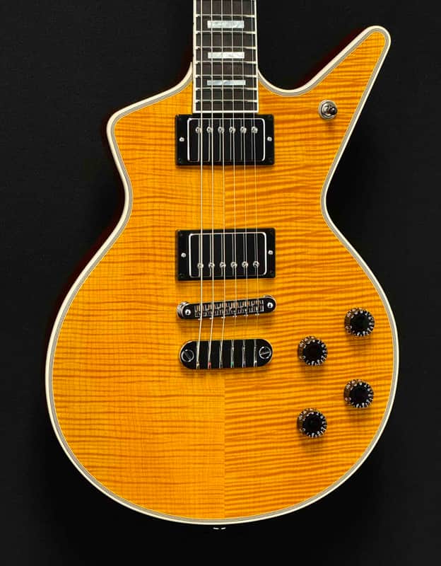 Dean - USA - Cadillac - Flame Top - Trans Amber - w/OHSC - Call for Best Price !!! image 1