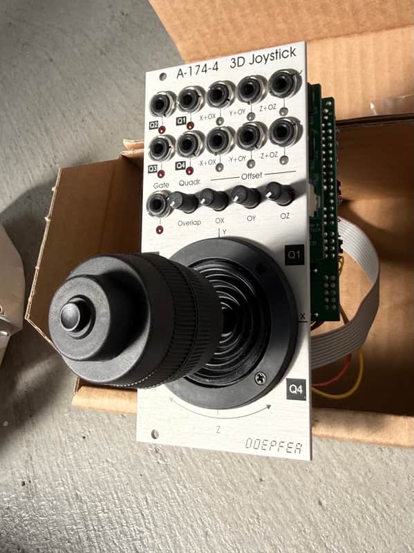 Doepfer A-174-4 3D Joystick Eurorack Module w/ Original Box image 1