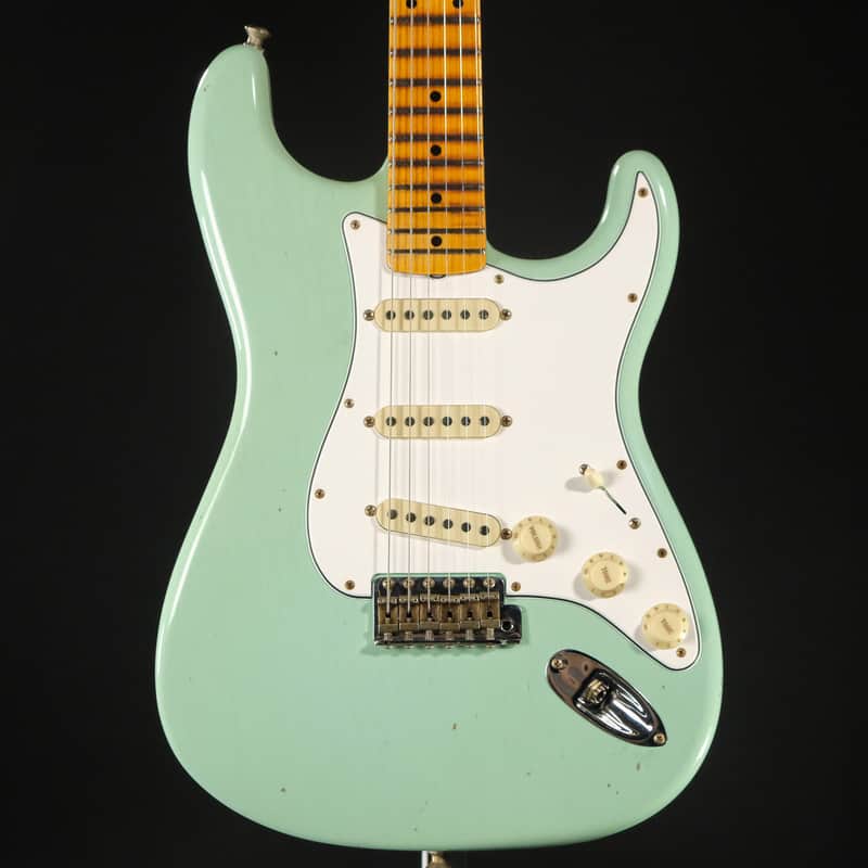 Used Fender Custom Shop Postmodern Stratocaster Journeyman Relic - Aged Surf Green image 1
