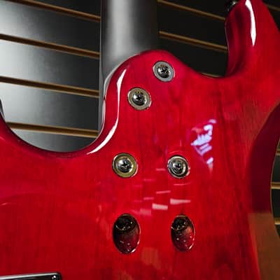 Yamaha BB734A-FRD 4-String with Active Electronics - Fired Red image 8