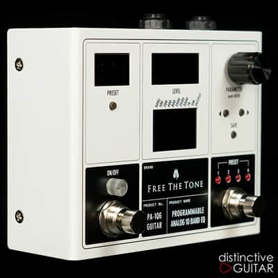 Free The Tone PA-1QG 10 Band Analog EQ White image 2