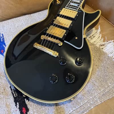 2021 Gibson Demo Shop 1957 Historic Reissue r7 Les Paul Custom - 3 Pickup Black Beauty - Ebony VOS image 3