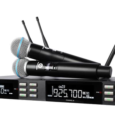 Singtronic Dual UHF Wireless Karaoke Microphones w/ True Diversity image 2