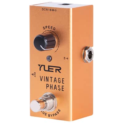 YUER Vintage Phase Electric Guitar Effects Pedal True Bypass ✅New image 2