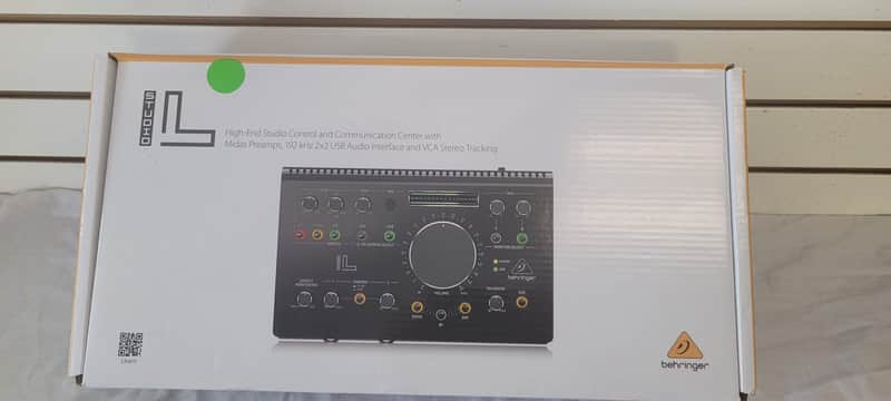 Behringer Studio L USB Audio Interface 2022 - Present - Black image 1
