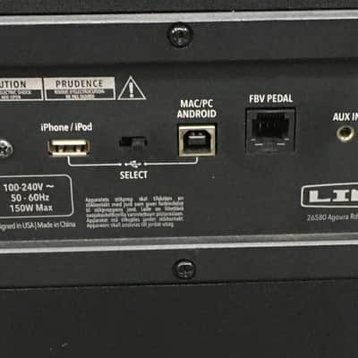 Line 6 Spider V 120 120-Watt 1x12" Digital Modeling Guitar Combo 2016 - 2018 - Black image 5