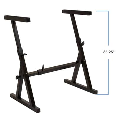 Ultimate Support JS-Z1000 JamStands Adjustable-Height Z-Style Keyboard Stand w/ Sustain Pedal image 5