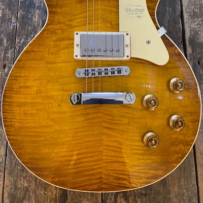 Heritage USA Standard H-150 Dirty Lemon Burst w/ OHSC & Docs image 21