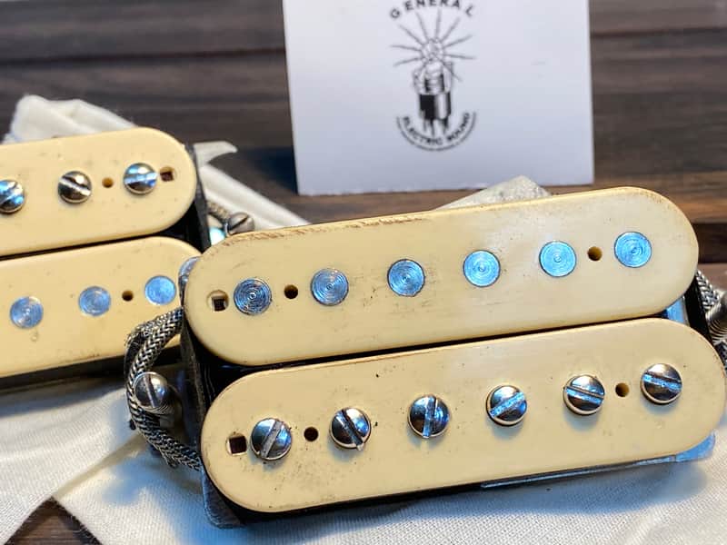 General Vintage Tone  1959 The holy grail burst PAF set special for Les Paul 59  2029 Butyrate doubl image 1