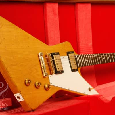 2021 Gibson Collector's Edition 1958 Flying V + Explorer set Korina Murphy Lab PROTOTYPE image 20