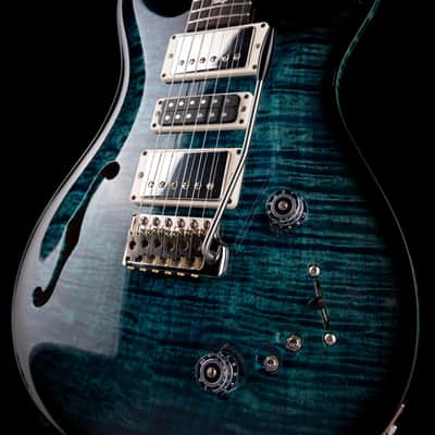 PRS Core Special Semi-Hollow Cobalt Smokeburst with Case image 5