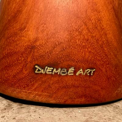 Djembe Art XXXL Solo Djembe Mali Lenké Holz 2023 - Natural oiled image 5
