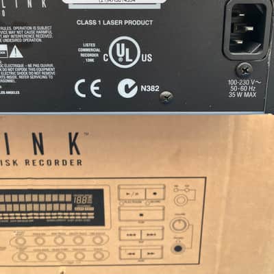 Alesis Masterlink ML-9600 High Resolution Master Disk Recorder 2000s - Black image 7