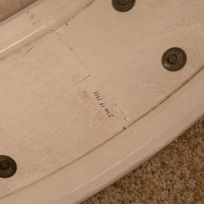1965 Ludwig 5x14 Gold Sparkle Jazz Festival Snare Drum image 11