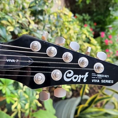 2000 Cort Viva Seven String Korea 7-String image 2