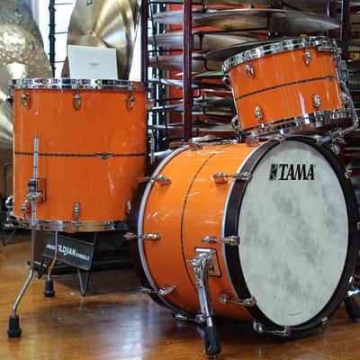 2024 Tama Star Bubinga Atomic Orange 14x20 9x13 16x16 image 5