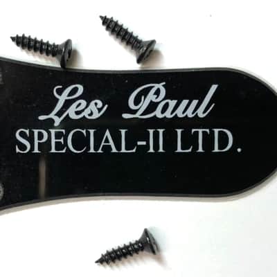 2013 Epiphone Les Paul Special II Electric Guitar Truss Rod Cover With Screws image 1