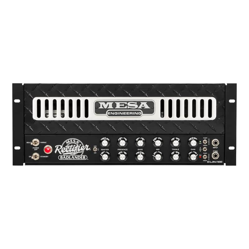 Mesa Boogie Rectifier Badlander EL34/100 2-Channel 100-Watt Rackmount Guitar Amp Head image 1