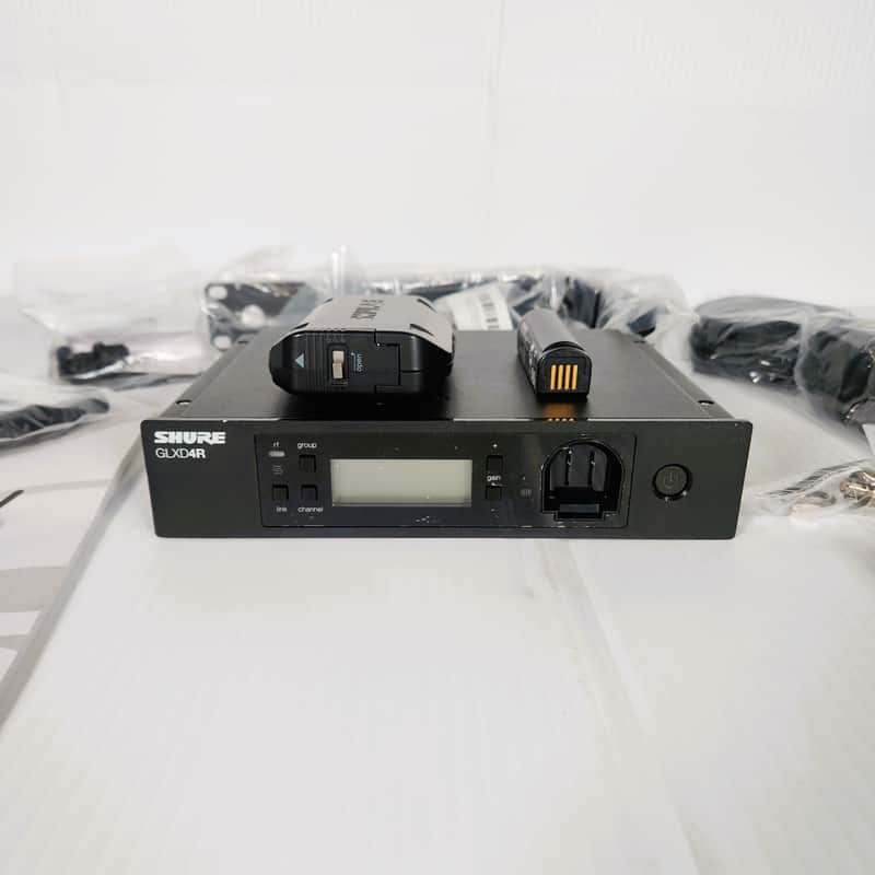 Shure GLXD14R Rack-Mount-Rechargeable Wireless System image 1