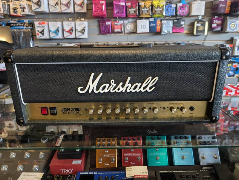 Marshall JCM 2000 DSL 100 Dual Super Lead 2-Channel 100-Watt Guitar Amp Head 2000s - Black image 1