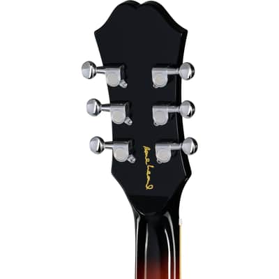 Epiphone Bonehead Riviera Electric Guitar - Dark Tobacco Burst image 5