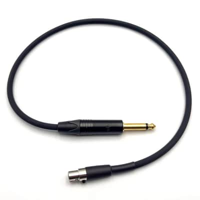 1m - SHURE (WA302) and Line 6 Replacement Cable (straight jack - locking 3.5mm jack) image 2