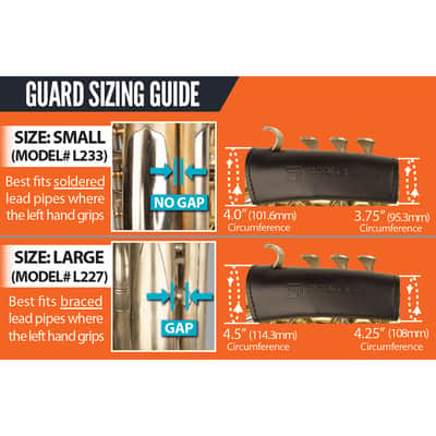 Protec French Horn Leather Hand Guard <L227> image 4