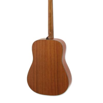 Aria ARIA-111-MTTS Vintage 100 Dreadnought, Matte Tobacco, Spruce Top, New image 3