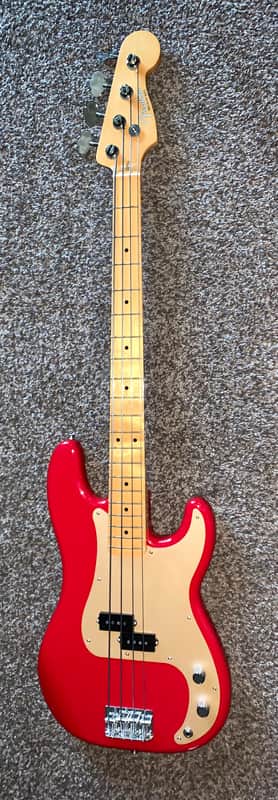 2022 Fender Vintera Classic Series   '50s  Precision  electric   Bass  guitar image 1