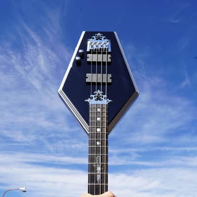 Schecter DIAMOND SERIES Sean Yseult Casket Bass - Gloss Black 4-String Electric Bass Guitar image 1