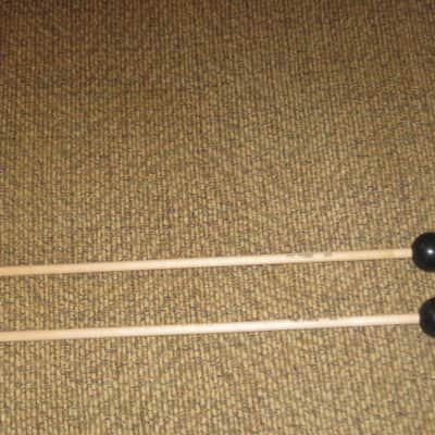 one pair new old stock (with packaging) pair of Vic Firth M8 American Custom Bells, Xylophone & Keyboard (Hard Acrylic) 1 1/4" Ball, birch natural wood shafts (sticks) image 18