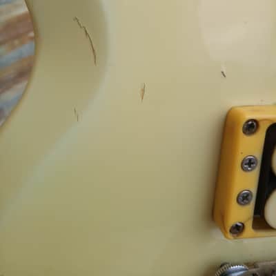 Yamaha SG-200 Rare Pearl White 80's Taiwan image 11