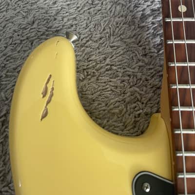 Fender Player Stratocaster HSH 2019 MIM Buttercream Pau Ferro Fretboard Guitar image 5